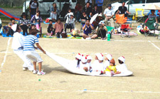 八雲保育園の運動会の様子