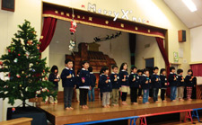 八雲保育園クリスマス会の様子